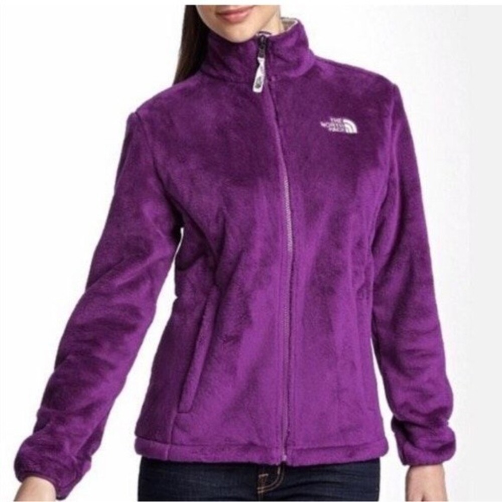 The North Face Purple Fleece Jacket S